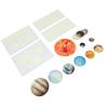14pcs Glowing Planets Wall Stickers Glow in The Dark Star Solar System Decal for Children Bedroom Nursery Mini Solar