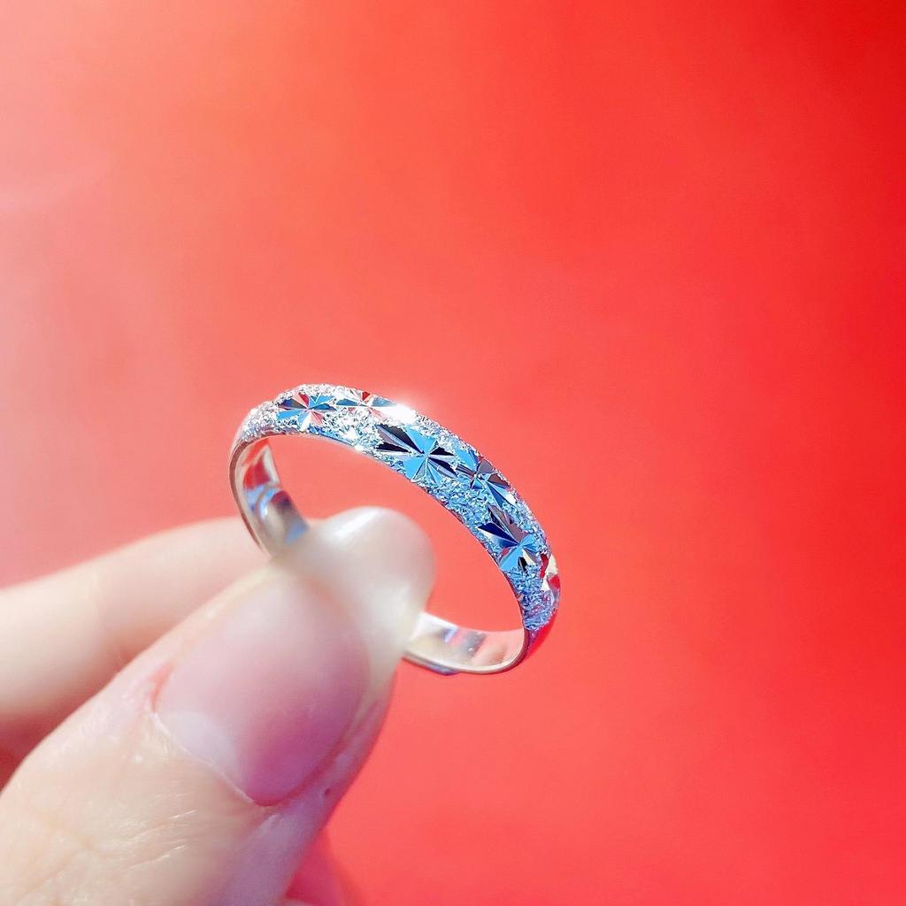 Inel Stea cu Cinci Colțuri pentru Femei - Lux Lejer, Design Coreean High-End, Bandă Argintie pentru Degetul Arătător, Perfect pentru Studente.