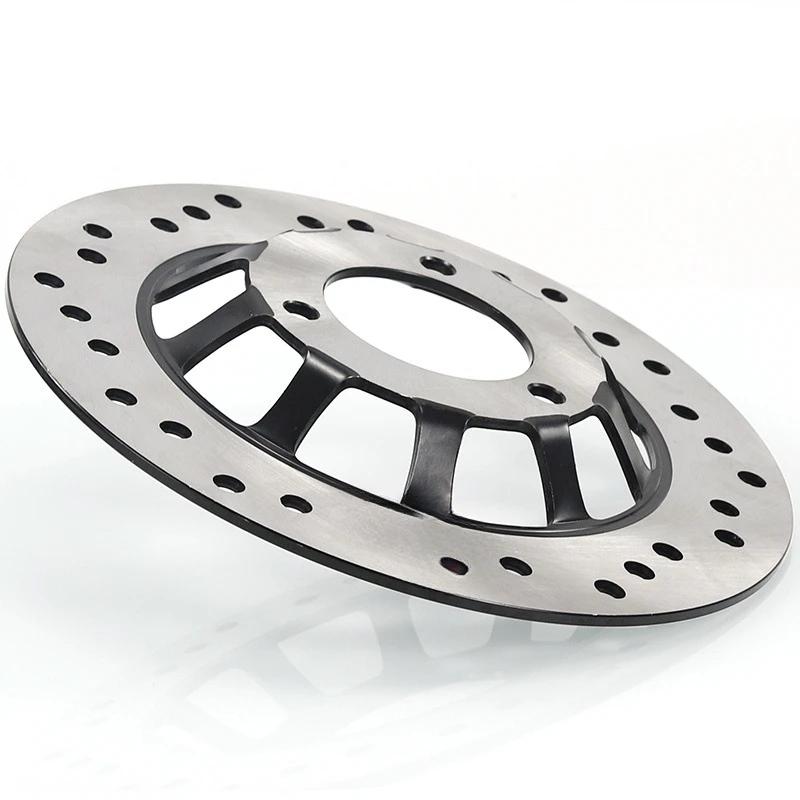 Rotor de disque de frein de moto 220MM-58MM 3 trous compatible avec les pièces de rechange ATV Électrique
