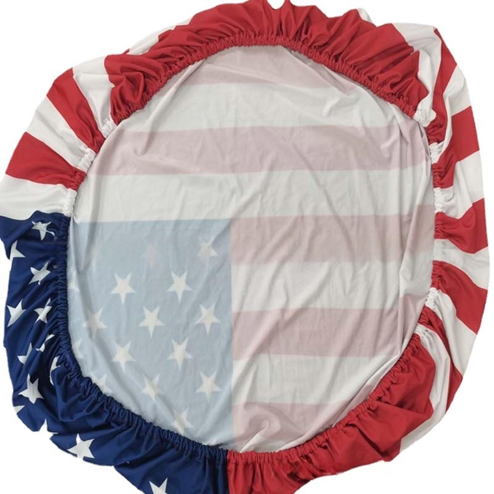 

4x5 футов Чехол на капот автомобиля с американским флагом Универсальная посадка Эластичный полиэстер | Растягиваемый Патриотический Автомобильный Декор & Идеальные Подарки для Американского Патриота One Size