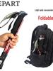 Ultraleichte Aluminiumlegierung Teleskop-Wanderstöcke - Faltbare Wander-, Geh- und Bergsteigerstöcke