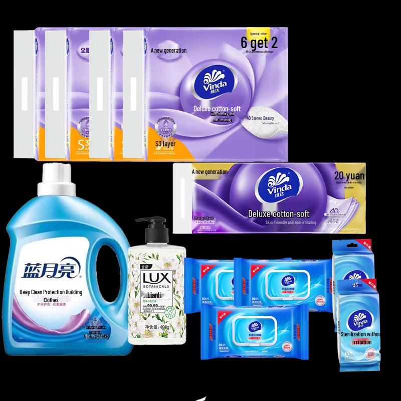 Blue Moon Home Cleaning 5-Piece Value Set