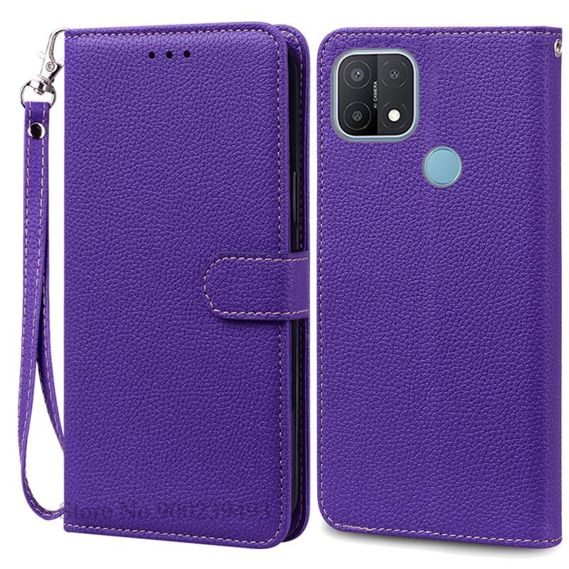 For OPPO A15 Case OPPO A15S Cover Silicone Wallet Flip Cover For OPPO A15 CPH2185 A15S CPH2179 Phone Case Leather Coque Fundas