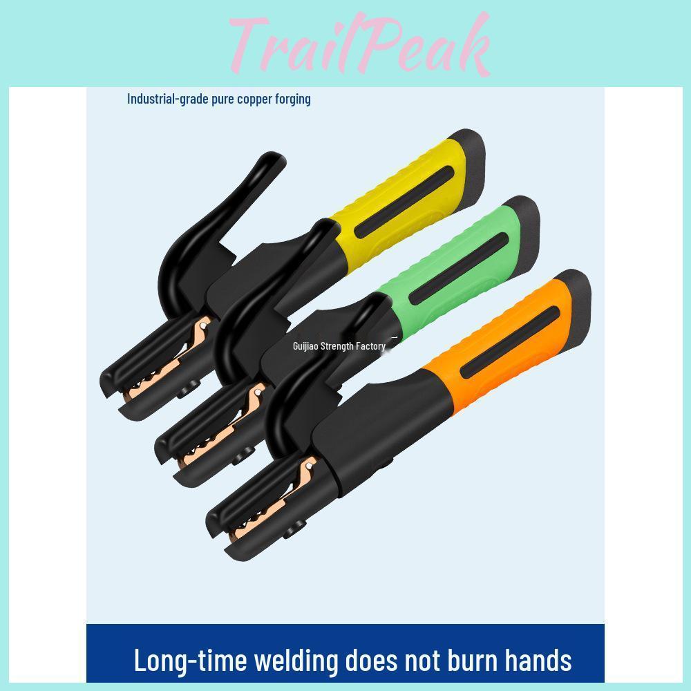 Copper Welding Pliers Durable 800a Nonscalding 500a Industrial Welding Holder European Style
