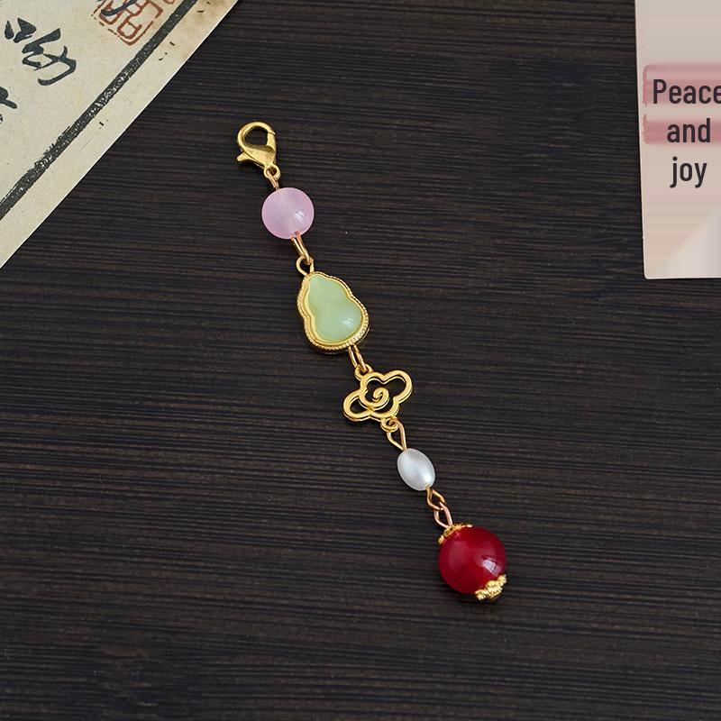 Traditional Lion Fortune Qipao Lapel Ornament for Hanfu Tea Ceremony