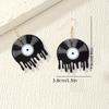 New Hot Sale Vinyl Music Festival Earrings Earrings Pendant Accessories