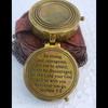 Be Strong and Courageous, Engraved Compass,The Scripture Joshua 1:9 Engraved Gifts, Confirmation Gift