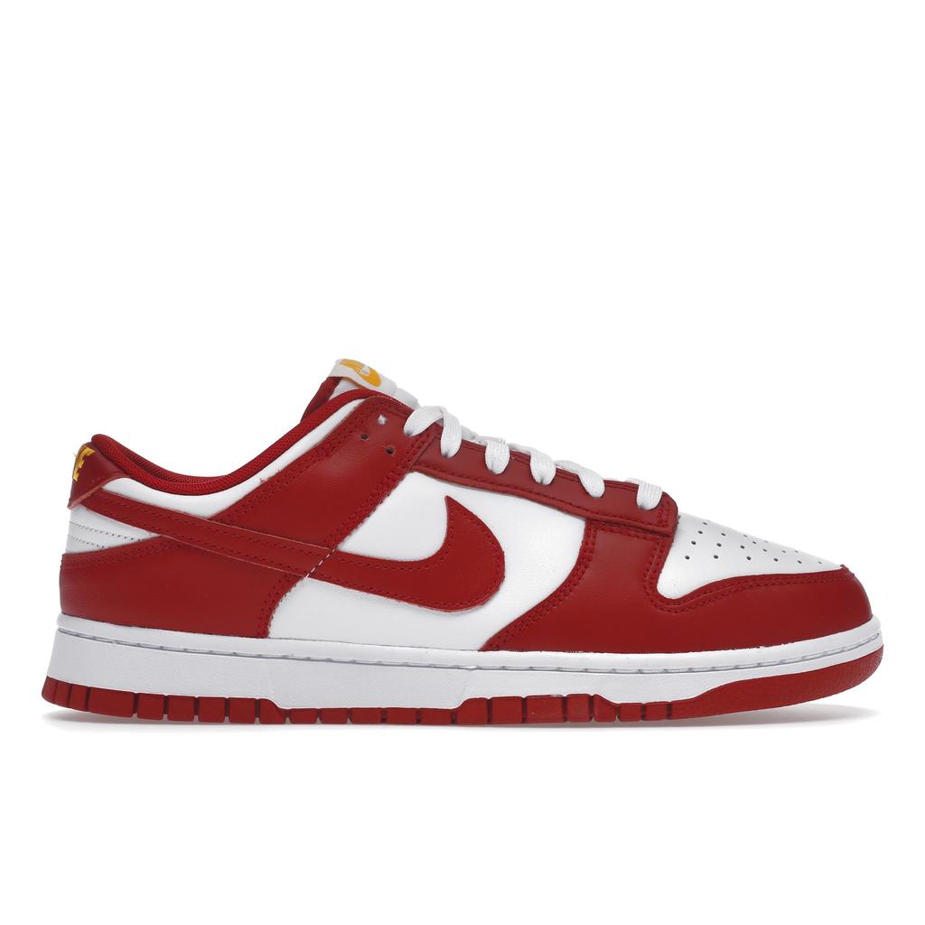 Nike Dunk Low Gym Red Men Sneakers White University-Gold DD1391-602