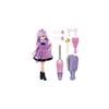Takara Tomy Licca-chan Doll Rainbow Curl Outfit Toy for Pretend Play Ages 3 and Up