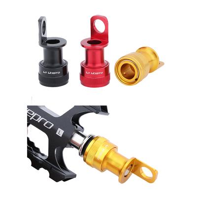Aluminum Alloy Lp Litepro Folding Bike Pedal  Quick  Release  Buckle For Brompton Pedal Accessories