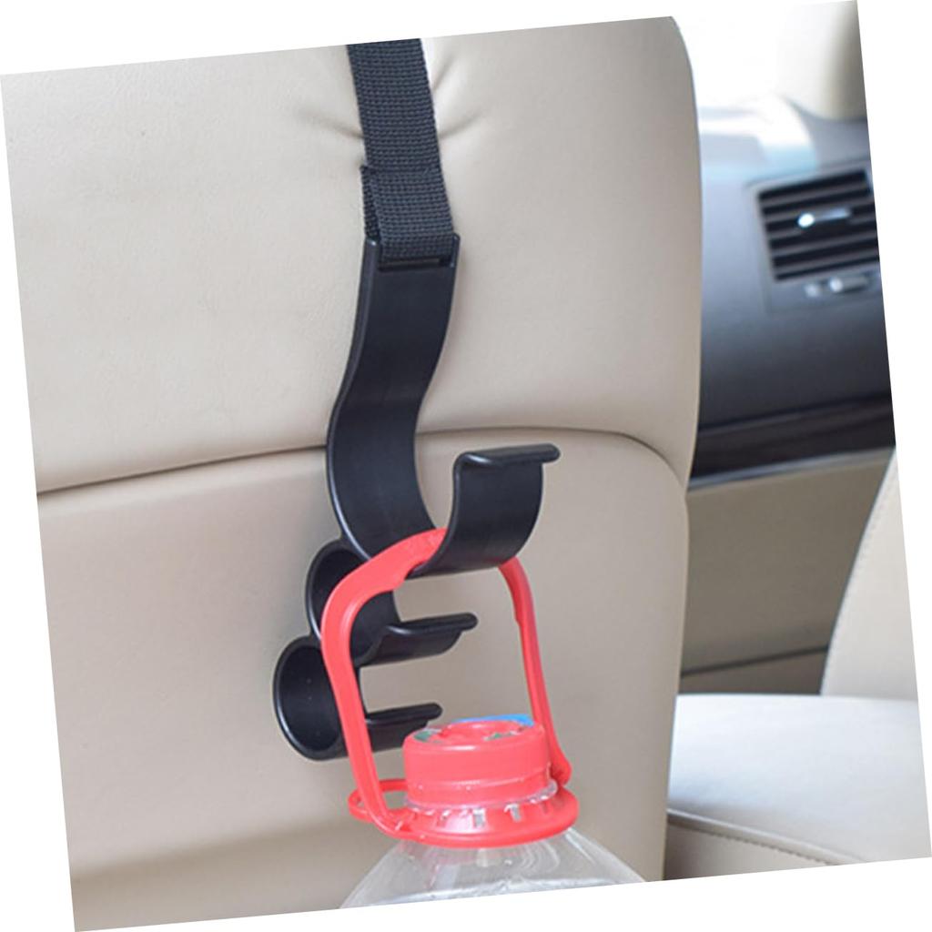 PartyKindom 2pcs Car Hooks, Seat Back Hooks, Trunk Umbrella Holder, Car Umbrella Storage Hook
