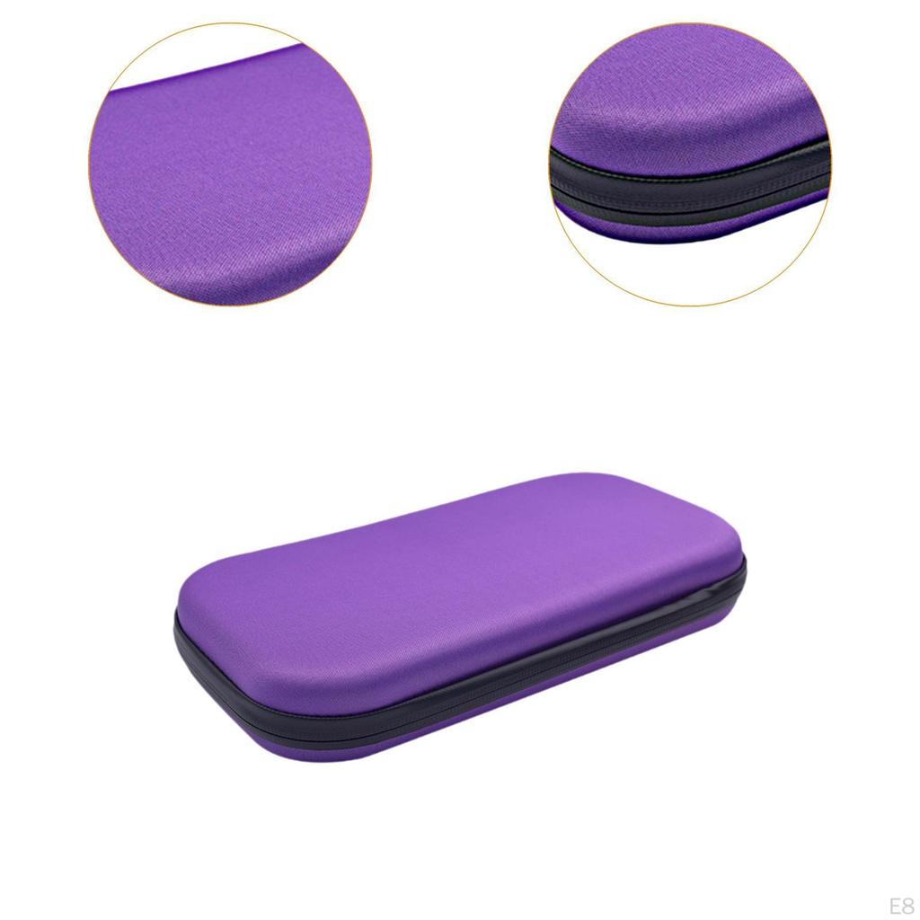 EVA Stethoscopes Carrying Case Organizer Smooth Zipper 29x16.5x6.5cm with Mesh Pouch for Doctor