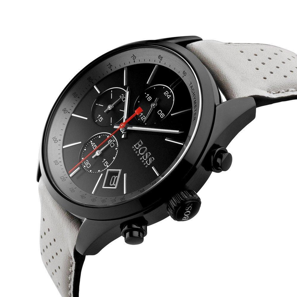 Hugo Boss 1513562 Grand Prix Black Ion Plated Chrono Men's Watch