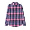 FEKEHA 2022 New Fashion Casual Blouses Women Checks Flannel Plaid Shirts Female Long Sleeve Tops