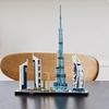 Compatible with LEGO Shanghai Skyline 21039 London 21034 Dubai 21052 Tokyo 21051 Building Block Toys