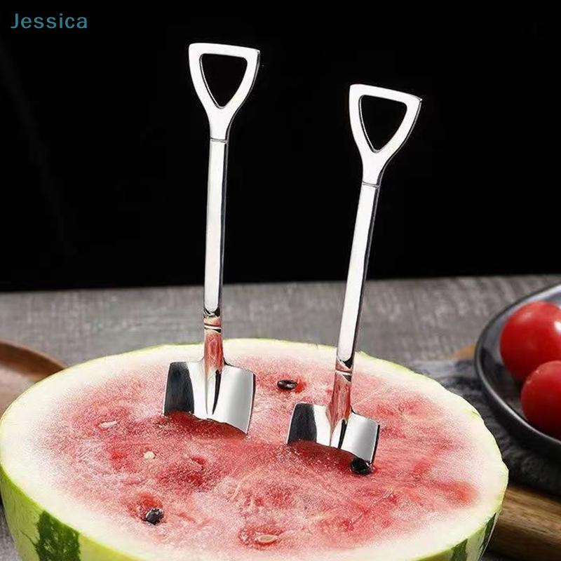 Stainless Steel Shovel-shaped Spoon,Watermelon Spoon,Coffee Stirring Spoon,Dessert Ice Cream Spoon Cutlery Set