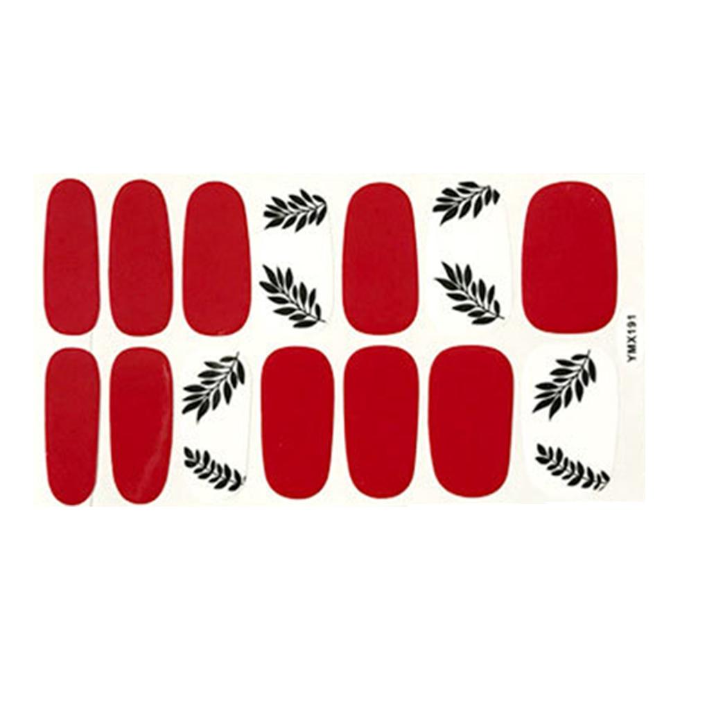 

Art Stickers Full Cover Wraps Decorations DIY Manicure Stickers Set