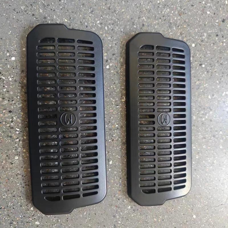 For 2024 Tesla Model 3 Highland Under Seat Rear Air Vent Protect Cover Anti-blocking Backseat Outlet Grille Protector Accessorie