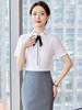Women's Short Sleeve White Shirt for Work and Interviews - New Spring Arrival