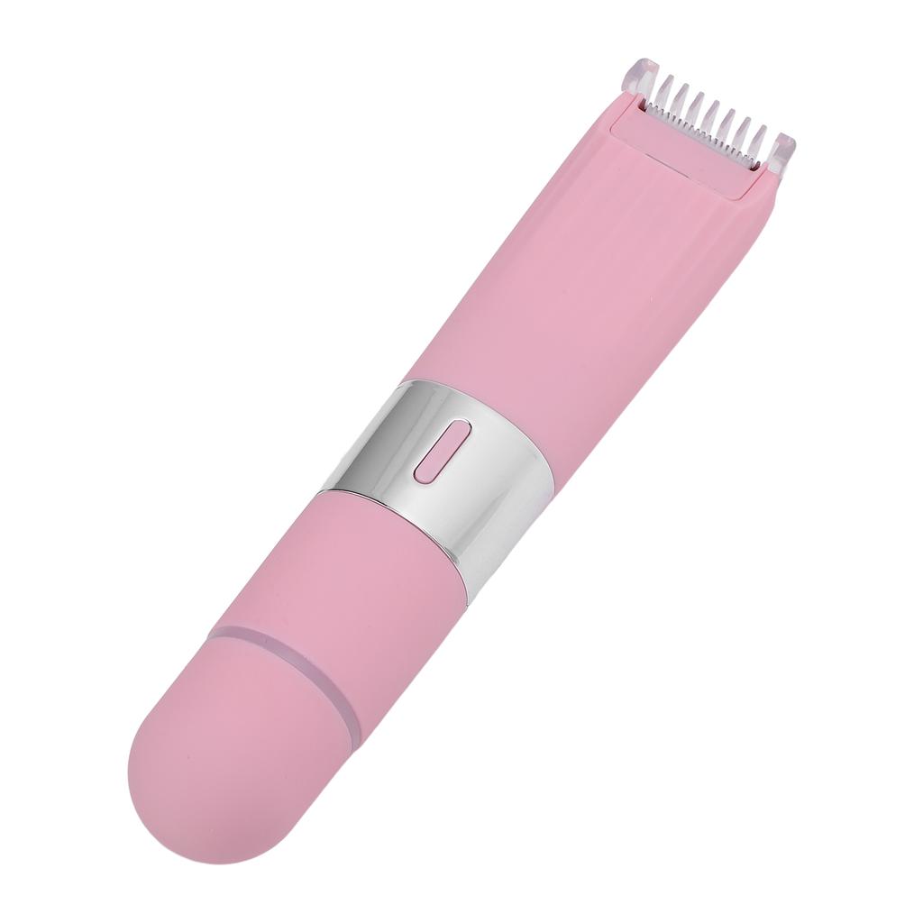 2 In 1 Electric Body Hair Trimmer for Women Dual Head Hair Trimmer for Face Lip Chin Pubic Underarm Legs