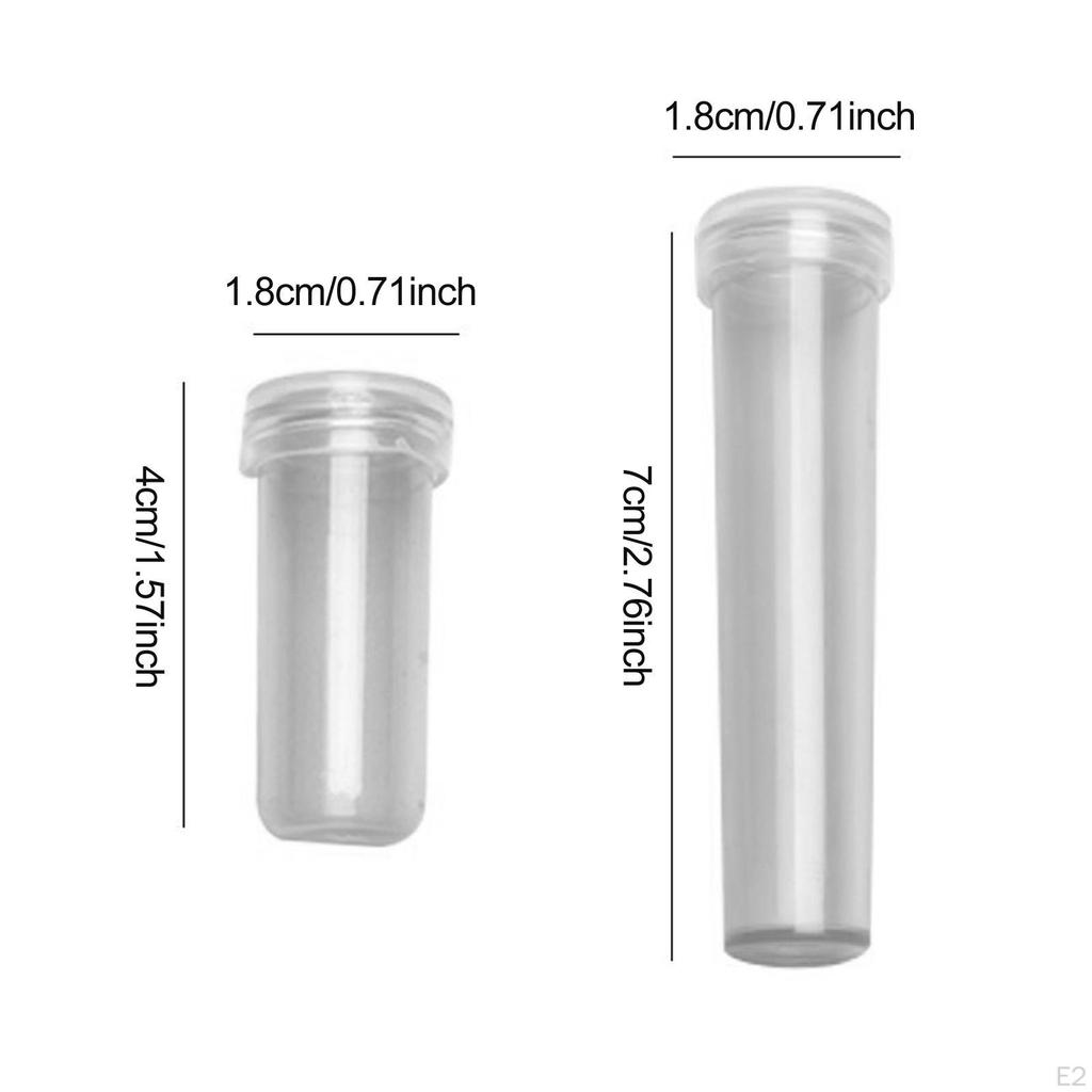 200 Pieces Floral Water Tubes Holders 1.8 cm Diameter Flower Arrangement for Decoration