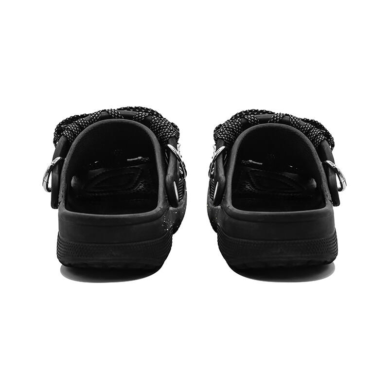Crocs Klasické Clogy EVA módny a všestranný dizajn dierované topánky unisex čierne