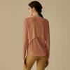 WEZHO Women's Loose Fit Long Sleeve Yoga Top