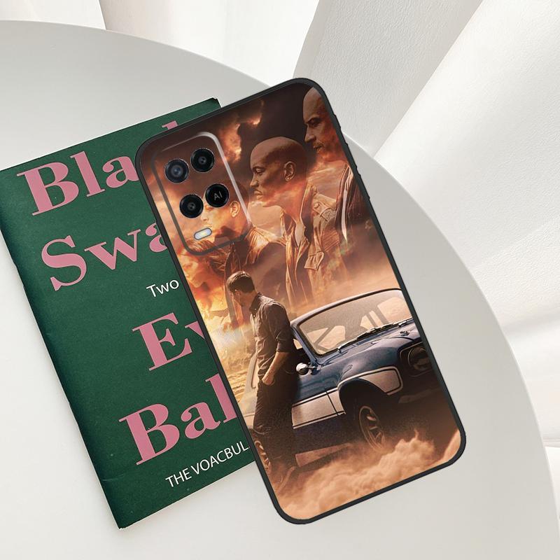 Fast and Furious Case For Oppo A96 A76 A16 A15 A17 A52 A72 A54S A57S A58 A78 A98 A57 A77 A54 A74 A94 Cover
