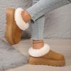 Winter Thicken Plush Warm Snow Boots for Women Plus Size 36-43 Non Slip Cotton Padded Shoes Woman faux fur platform Ankle Boots