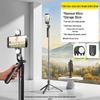 Bluetooth Selfie Stick & Tripod with Fill Light for Live Streaming and Photography