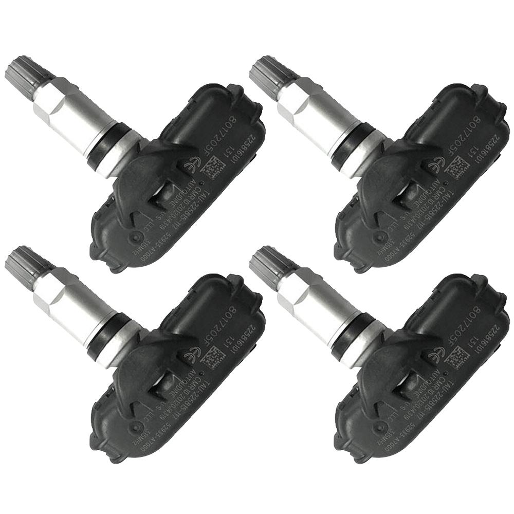4Pcs Tire Pressure Monitoring Sensors Fit for Kia Rio, Fit for Hyundai Elantra Azera Yucson 52933-3X200