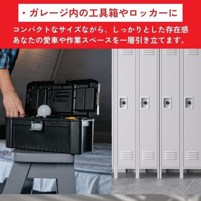 Mukojima Honda Official Licensed Mini Magnet LED Wing RD Red MH-004 Light-Up Sign for Garage Toolbox Locker Refrigerator