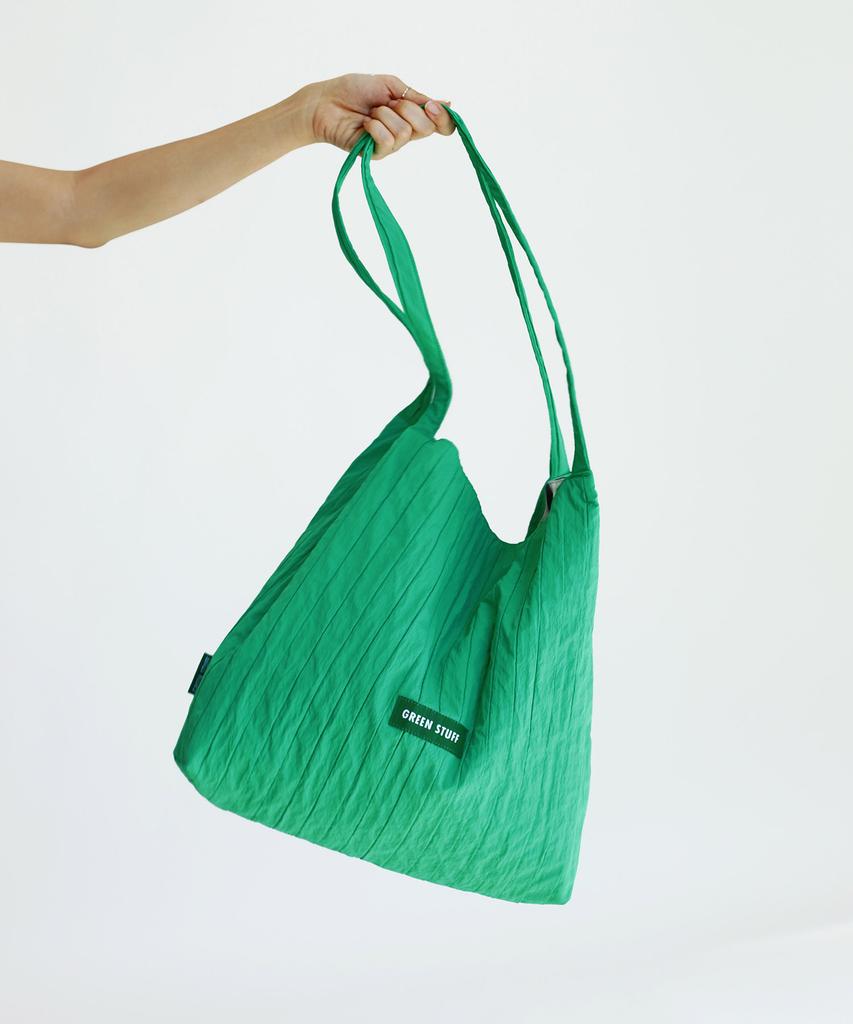 Green Stuff Effortlessly Boxy Shopper Bag 53 Volume Line - Green