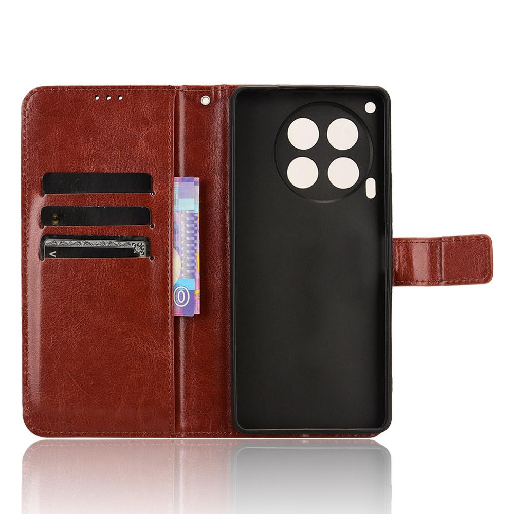 For TECNO Camon 30 4G/Camon 30 5G CL6/CL7 Phone Case Crazy Horse Texture Wallet Leather Cover