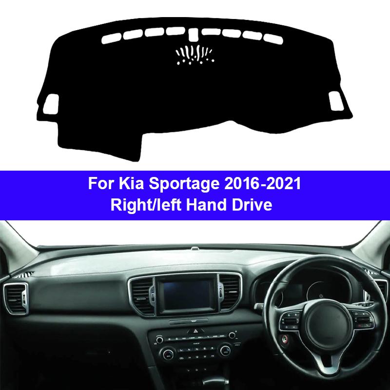 Auto Car Dashboard Cover Dash Mat Carpet Cape for Kia Sportage 2016 2017 2018 2019 2020 2026 Protector Rug