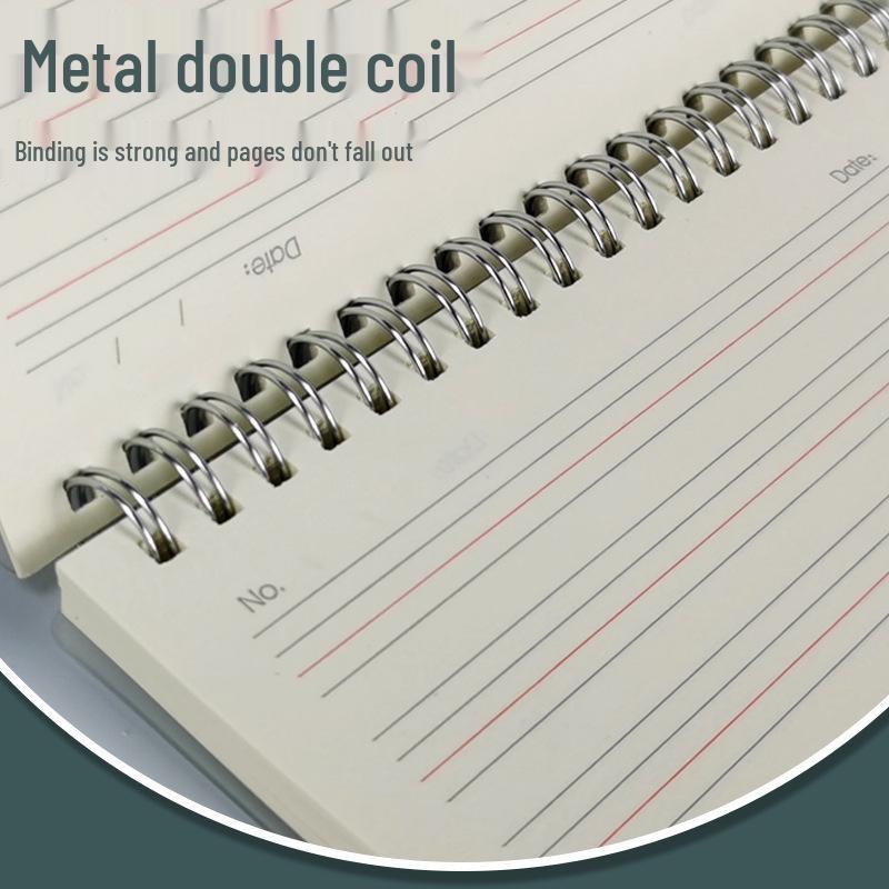 English Spiral Notebook: 4 Lines, 3 Spaces for Junior, High School & Elementary Students