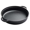 ZISIZ Cast Iron Flat Pan