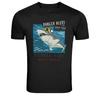 Danger Alert Shark Summer Vibe Graphic T Shirt Ocean Tee