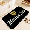 Non-slip H-Hertog Jans Doormat Outdoor Indoor Use Waterproof Entrance Mat for Home Kitchen Living Room Decor