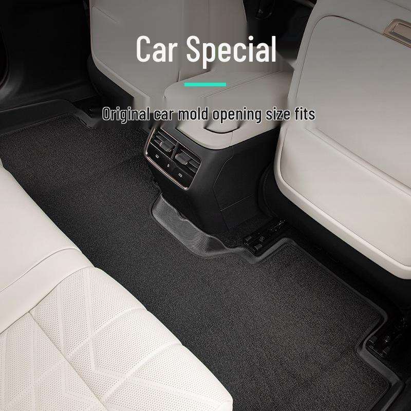 Lynk & Co 10emp TPE Full Coverage Car Floor Mats - Vehicle-Specific Double-Layer Silk Coil Mats