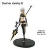 NieR: Automata A2 Long/Short Hair Beautiful Girl Figurine Model