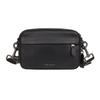 New Graham Cow Leather Camera Bag, Shoulder Bag, Crossbody Bag Medium Size Men's Black 39946-QBBK