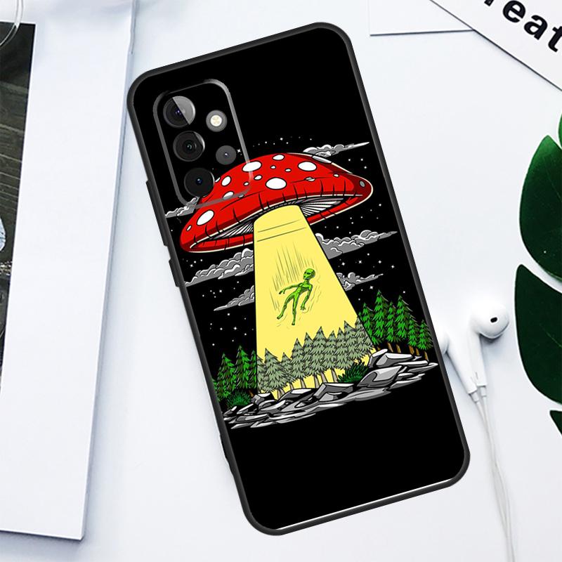 Space Alien Magic For Samsung Galaxy A13 A53 A33 A54 A34 A14 A55 A35 A15 A05 A06 A16 A22 A32 A52 Phone Case Samsung A72