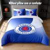 Set Biancheria da Letto Design Rangers FC 1 Copripiumino + 2 Federe Morbido Traspirante Biancheria da Letto per la Casa