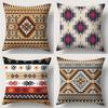 Home Decor Bohemian Aztec Pattern Throw Pillow Covers Pattern Cushion Cover Suitable For Sofa Bedroom Car Pillow Cover