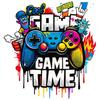 Graffitis Game Controller Wall Sticke