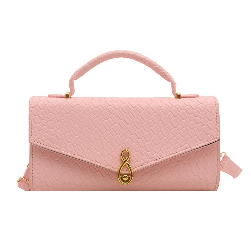 Niche design new woven women's bags, messenger bags, trendy handbags, small square bags, versatile shoulder messenger bags