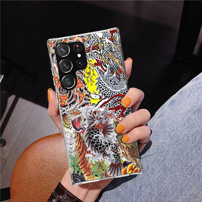 Yakuza 0 Game Phone Case For Samsung Galaxy S24 S25 Edge S26 Ultra S23 S22 S21 Plus S20 FE + Personalized Print Cover Galaxy S24