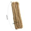 1m Plush Rabbit Hair Twisting Rod Color Fur Ribbon Tapes Rod DIY Gift Plush Twist Wire Stick Dog Toy Handmade Sewing Accessories