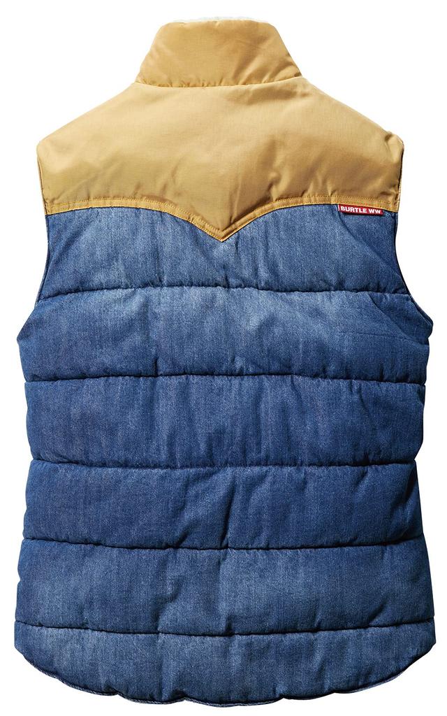 BURTLE Heated Vest (Unisex) for Fall/Winter, Indigo, 5004, Size 45, XL
